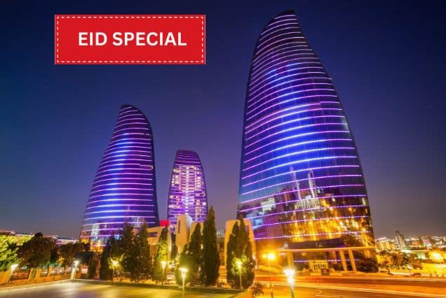 Baku Holidays Package from Dubai, UAE